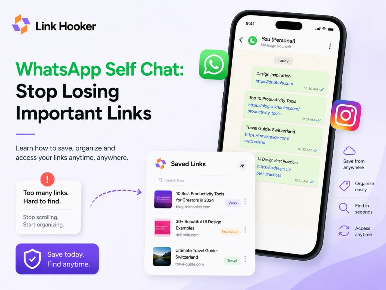 Why You Keep Losing Links You Save on WhatsApp Self Chat